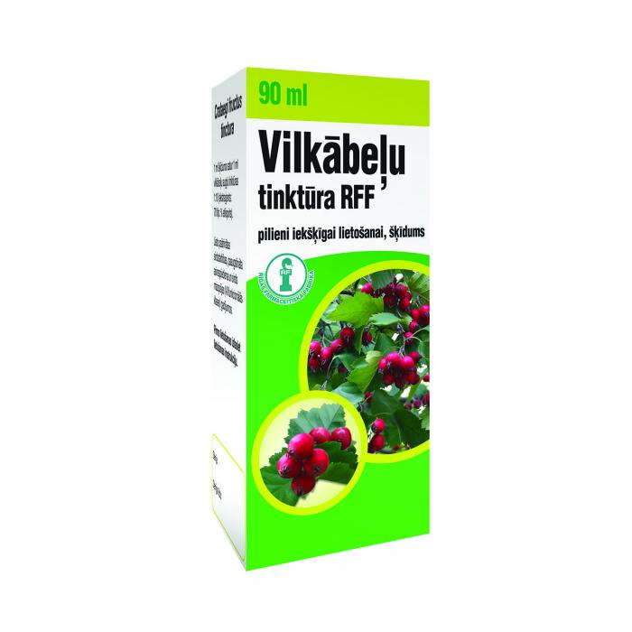 Vilkābeļu tinktūra RFF pilieni iekšķīgai lietošanai 90 ml