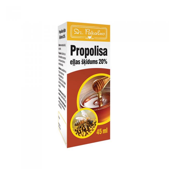Propolisa eļļas šķīdums 20% 45 ml