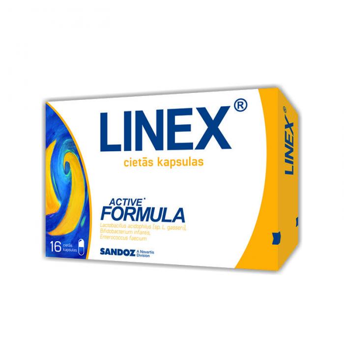 LINEX cietās kapsulas N16