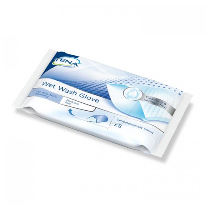 TENA Wet Wash Glove mitrie cimdi N8  