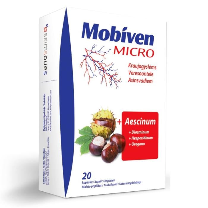 MOBIVEN MICRO kapsulas N20  