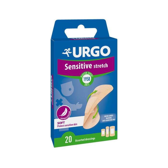 URGO Sensitive strech - Elastīgi plāksteri N20