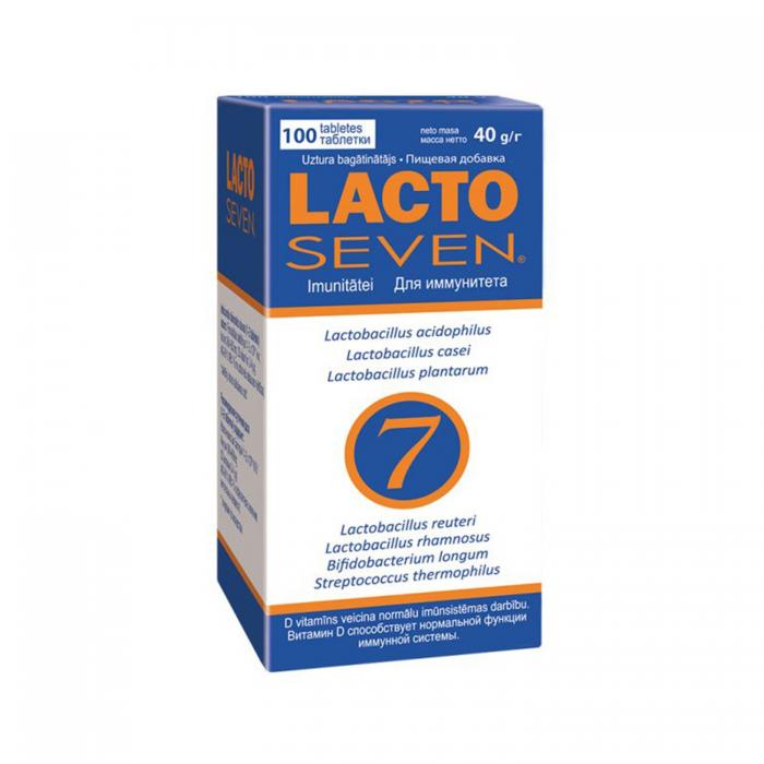 LACTOSEVEN tabletes N100  