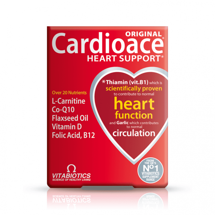 CARDIOACE Original tabletes N30 