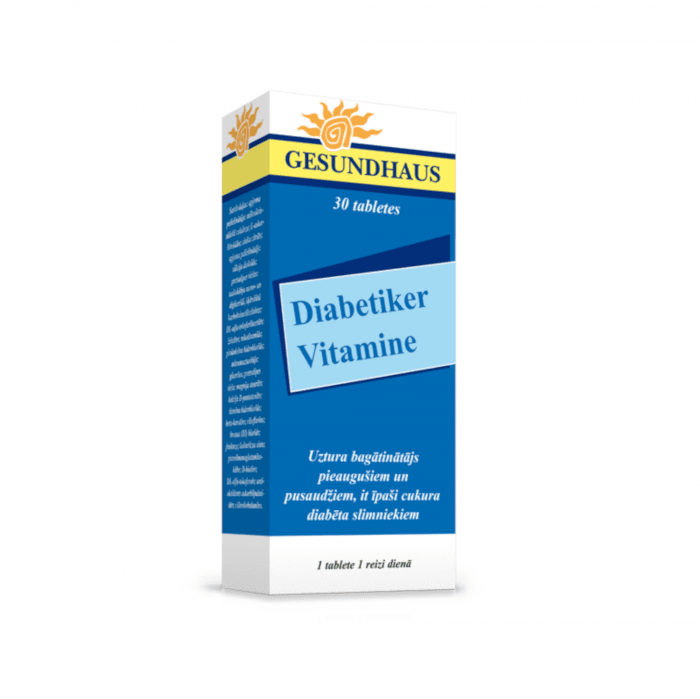 Diabetiker Vitamine tabletes N30