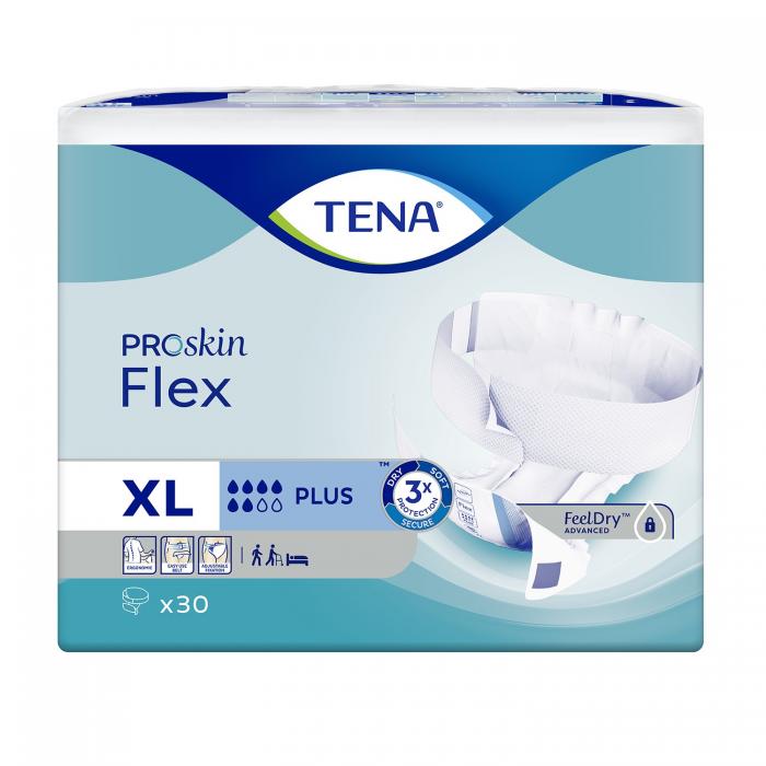 TENA Flex Plus autiņbiksītes XL N30  