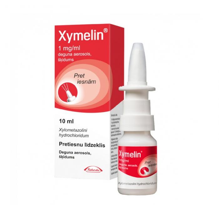 XYMELIN 1 mg/ml aerosols 10 ml 