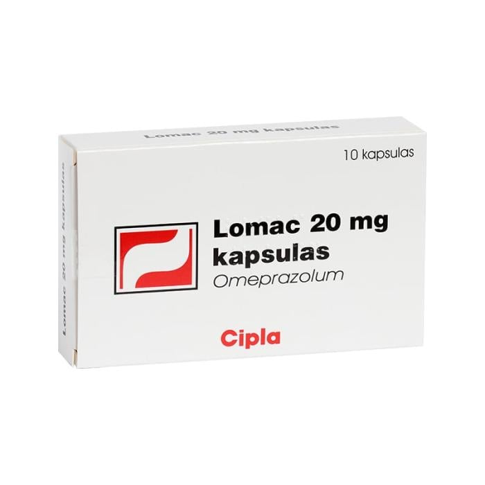 LOMAC kapsulas 20 mg N10 