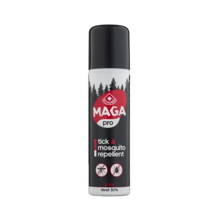 MAGA Pro DEET 30% aerosols, līdzeklis pret odiem un ērcēm, 150 ml
