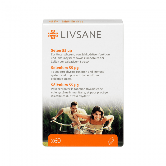 LIVSANE Selēns 55 µg tabletes N60