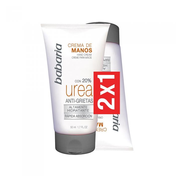 BABARIA Roku krēms ar 20% urīnvielu, 50ml+50ml