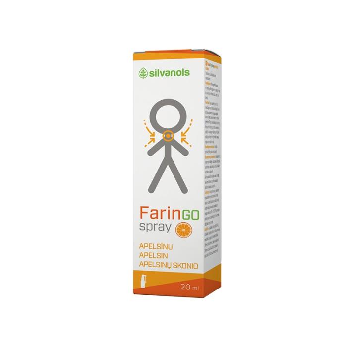 FARINGOSPRAY apelsīnu aerosols 20 ml N1