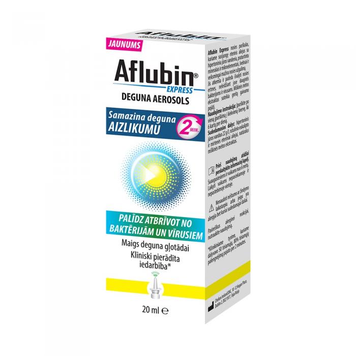 AFLUBIN Express deguna aerosols 20 ml 