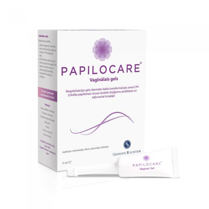 PAPILOCARE Vaginālais gels 5 ml N7