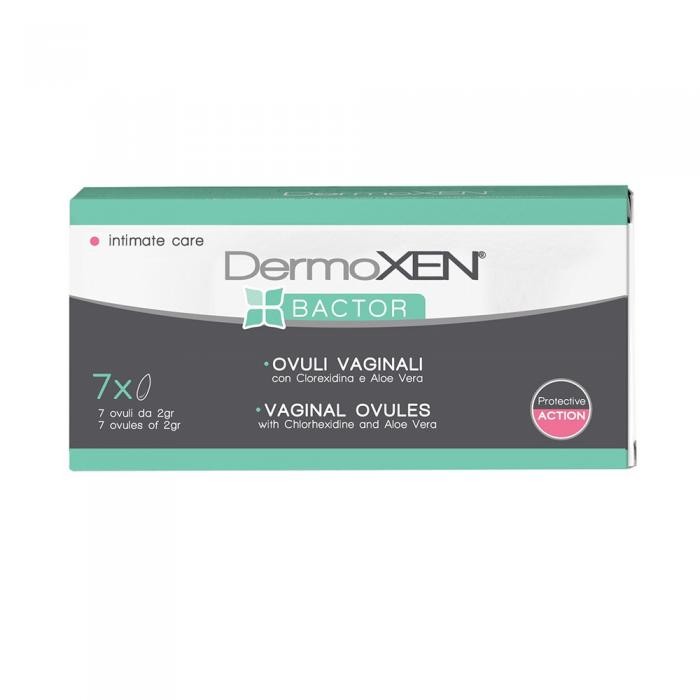 DERMOXEN BACTOR vaginālās svecītes N7
