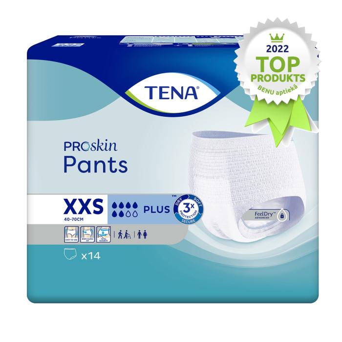 TENA Plus biksītes XXS N14 