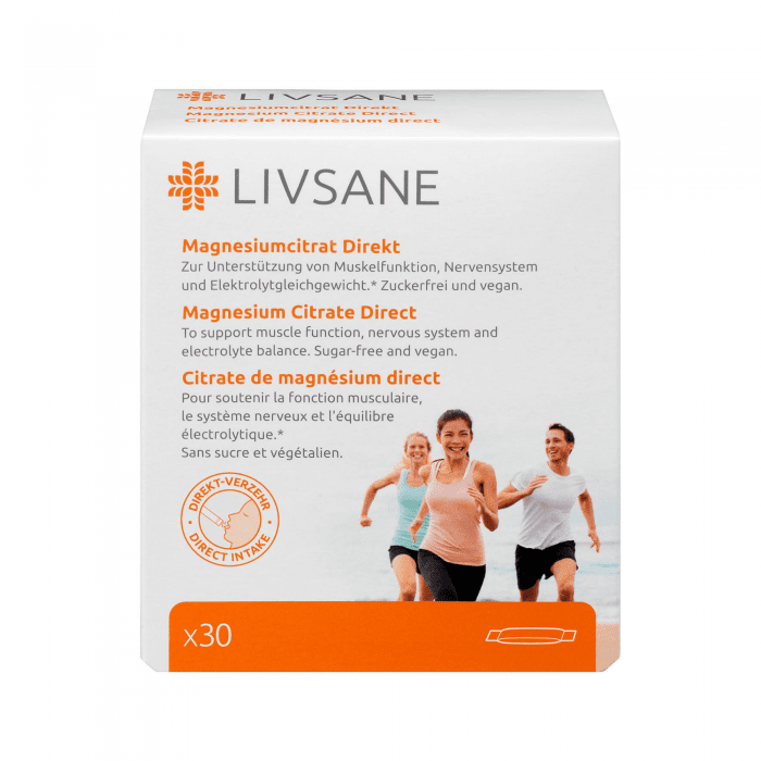 LIVSANE Magnesium Citrate Direct Granulas N30