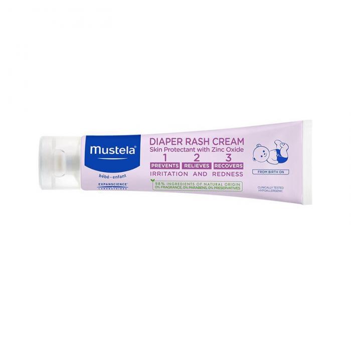 MUSTELA® 1-2-3 krēms-balzams autiņbiksīšu zonai 50 ml