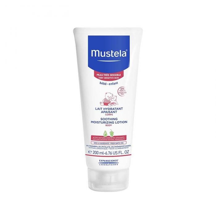 MUSTELA® nomierinošs losjons jutīgai ādai 200 ml