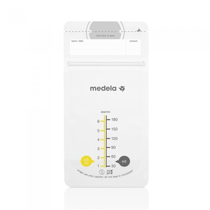 Medela piena uzglabāšanas maisiņi 180 ml N25