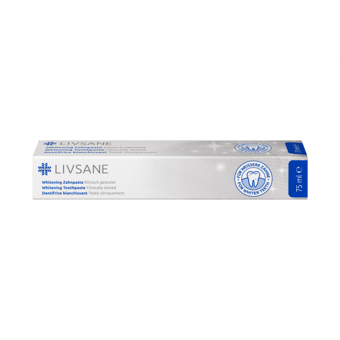 LIVSANE Whitening zobu pasta 75 ml