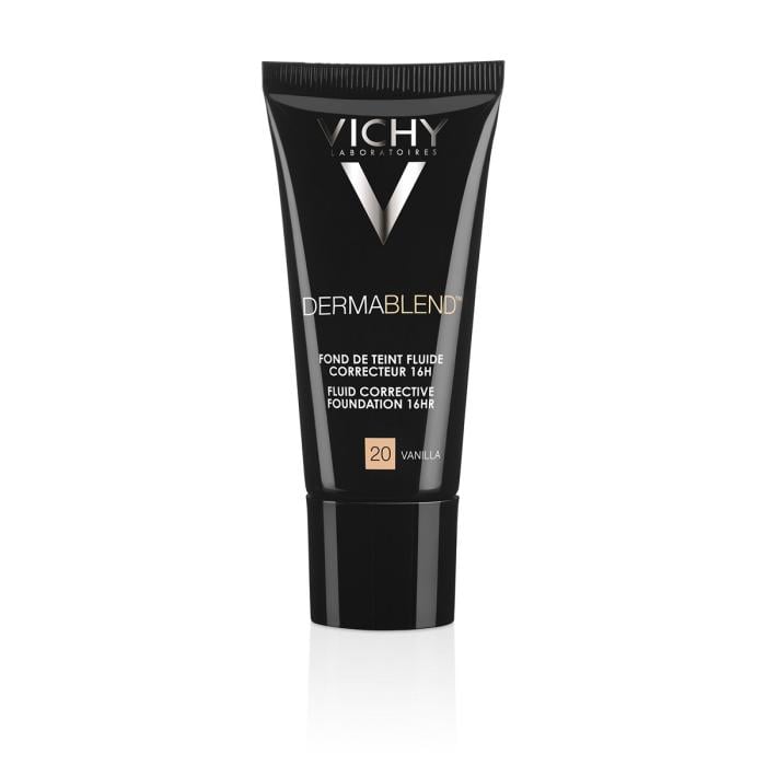 VICHY DERMABLEND koriģējošs tonālais fluīds Nr. 20 (vanilla),  30 ml