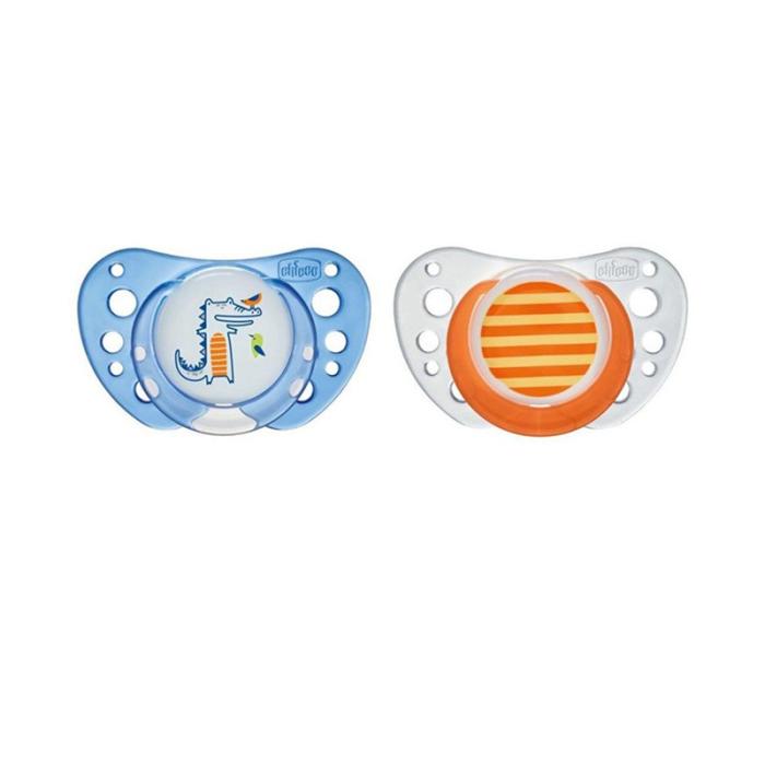 Chicco māneklīši Physio Air, zilā krāsā, lateksa, 2 gab, 6-16M+