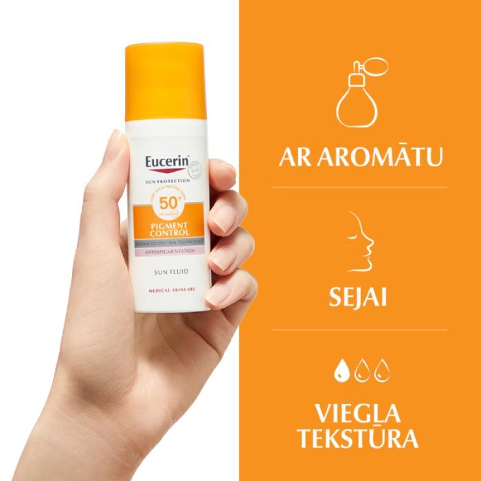 EUCERIN Sun Pigment Control SPF50+ krēms 50 ml