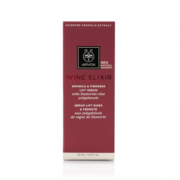 APIVITA Wine Elixir sejas liftinga serums 30 ml