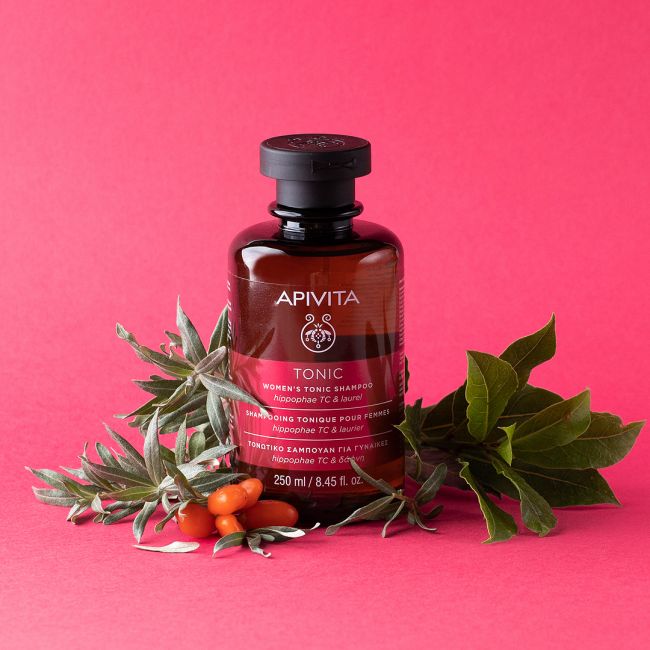 APIVITA šampūns sievietēm, tonizējošs 250 ml