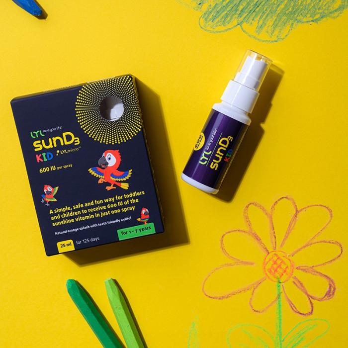 LYLsunD3 KID, sprejs, 25 ml