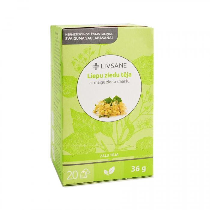 LIVSANE tēja liepu ziedu 1.8 g N20 