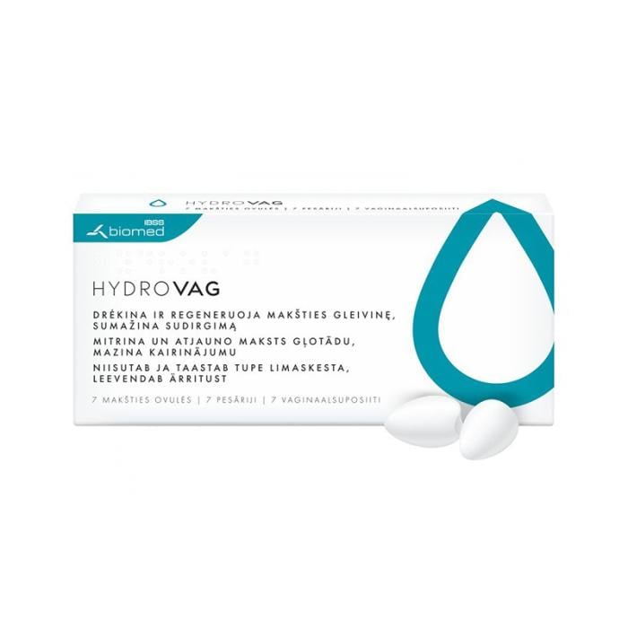 HYDROVAG vaginālie pesāriji N7
