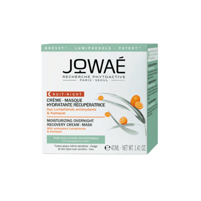 JOWAÉ Overnight Rich mitrinošs nakts krēms-maska 40 ml