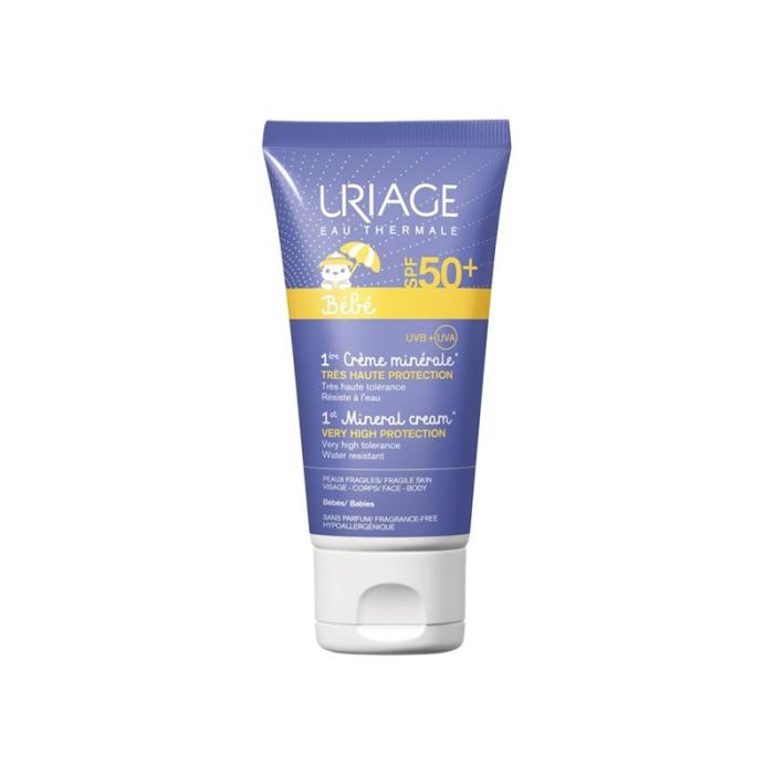 URIAGE Baby Mineral SPF50+ krēms bērniem 50 ml