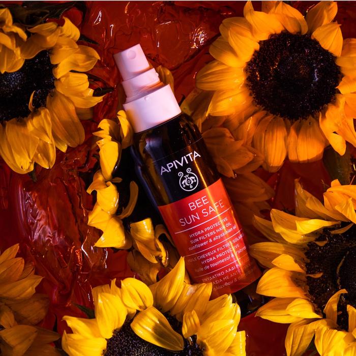 APIVITA Bee saules aizsargeļļa matiem 100 ml