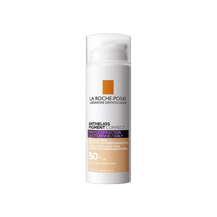 LA ROCHE-POSAY Anthelios saules aizsargkrēms pret pigmentāciju sejai, gaišais tonis, SPF50+ 50 ml