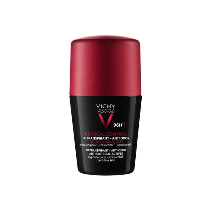 VICHY Homme Deo Clinical control vīriešu dezodorants 96H 50 ml