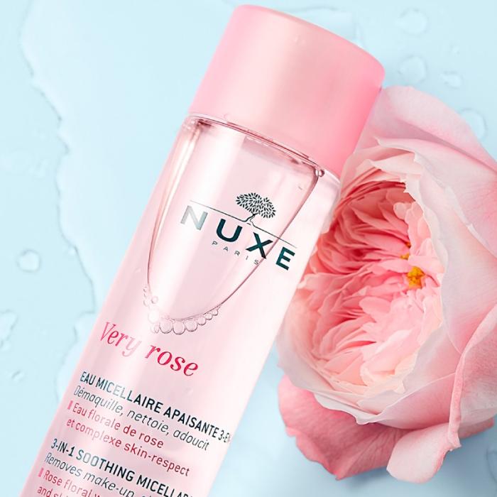 NUXE Very Rose  3-in-1 nomierinošs micelārais ūdens 200 ml