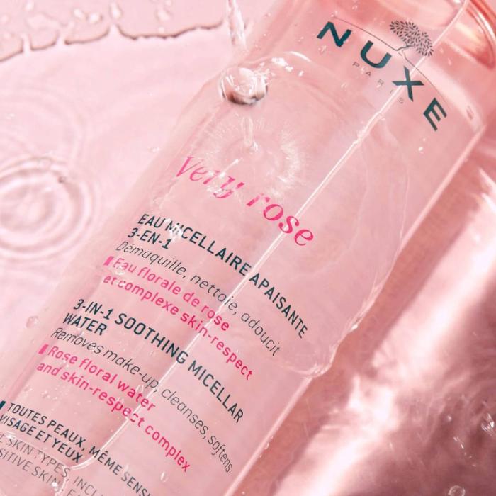 NUXE Very Rose  3-in-1 nomierinošs micelārais ūdens 200 ml