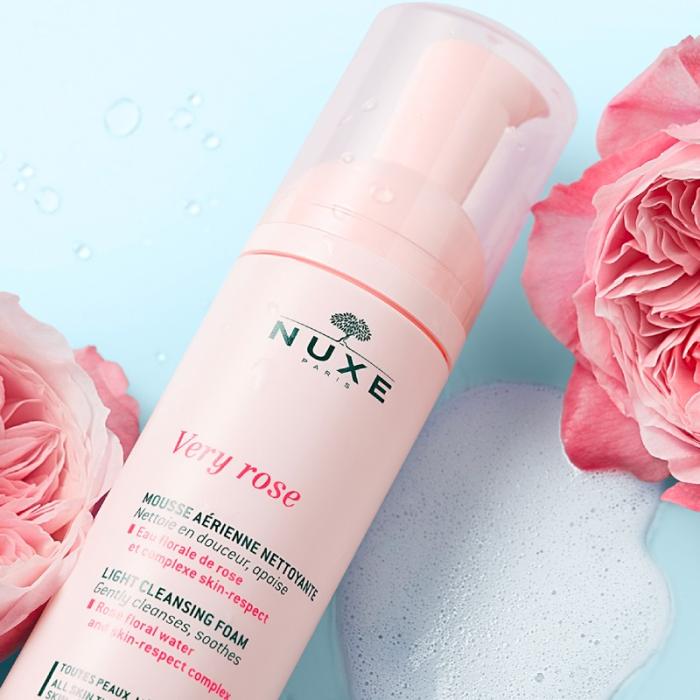 NUXE Very Rose maigas, attīrošas putas 150ml