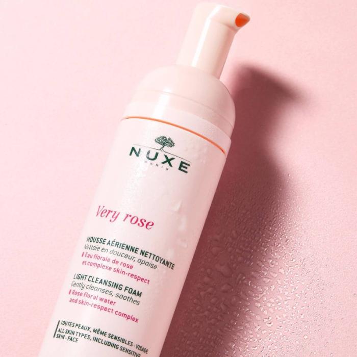 NUXE Very Rose maigas, attīrošas putas 150ml
