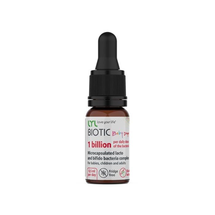LYLBIOTIC Baby Drops, pilieni, 10 ml