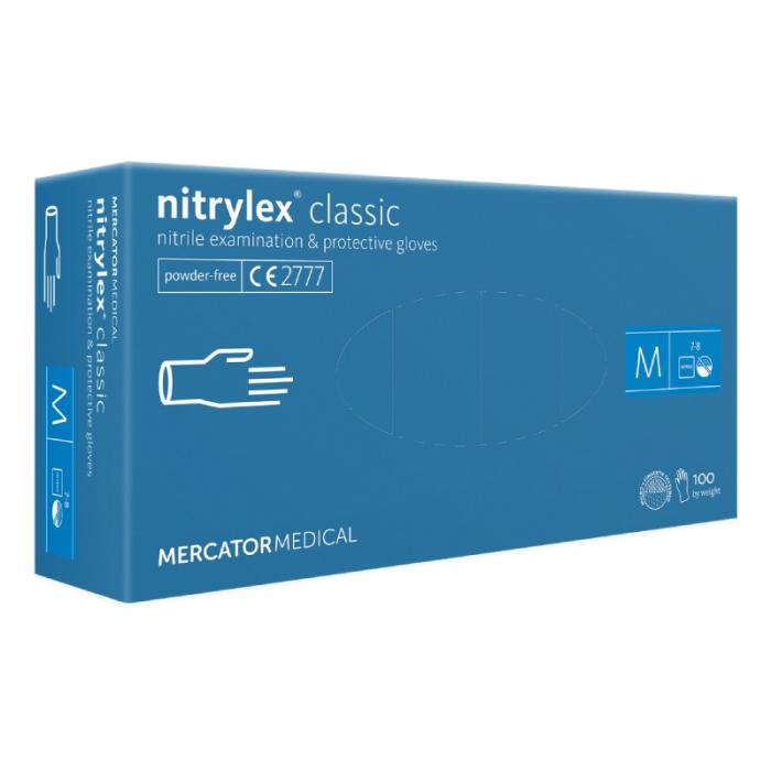 MERCATOR Medical nitrila cimdi bez talka, M izm. N100