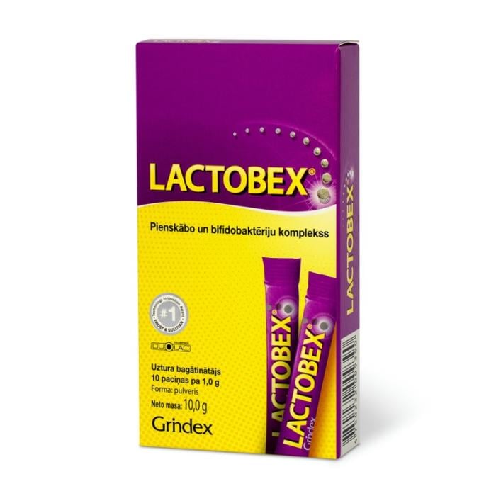 LACTOBEX 1g paciņas N10