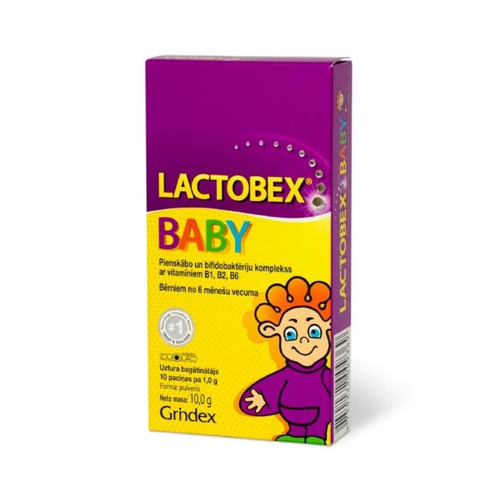 LACTOBEX Baby 1g pulveris N10