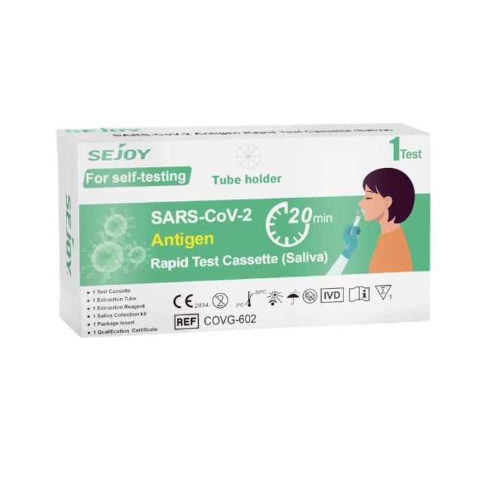 SEJOY Covid-19 antigēna tests siekalu  N1