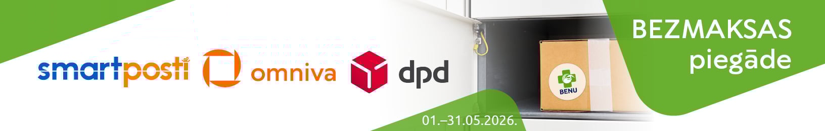 202605 bezmaksas piegāde