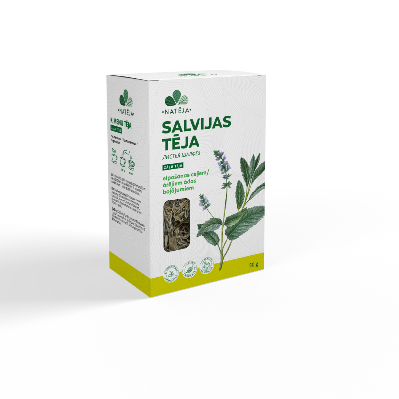 Natēja Salvijas lapas, 50 g