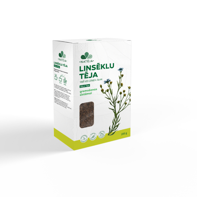 NATĒJA Linsēklu beramā tēja, 200 g